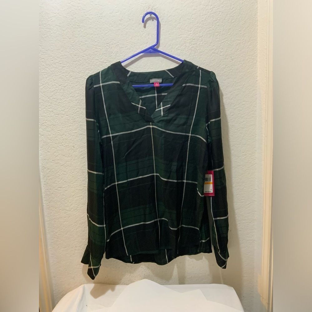 New Vince Camuto Damina Popover Top S